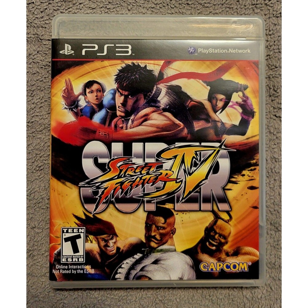 Sony PlayStation 3 PS3: Super Street Fighter IV / No Manual/ Tested / Fast Shipp